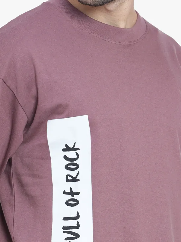 Maroon_Full_Of_Rock_Printed_Oversize_Cotton_T-Shirt_For_Men