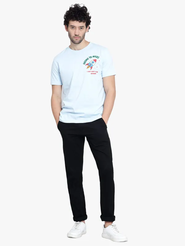 Mild_Blue_Going_To_Mars_Printed_Cotton_T-Shirt_For_Men