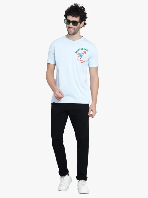 Mild_Blue_Going_To_Mars_Printed_Cotton_T-Shirt_For_Men