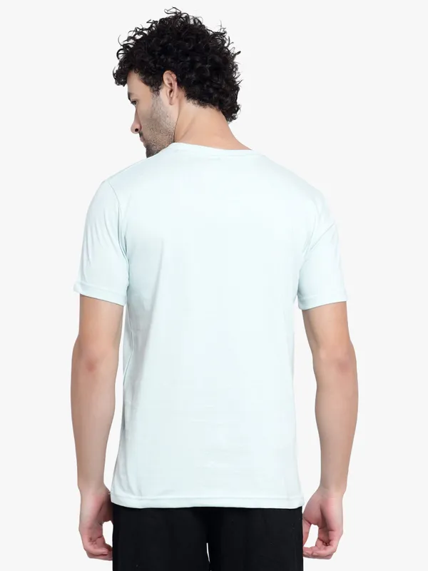 Soft_Olive_Green_Keep_Growing_Printed_Cotton_T-Shirt_For_Men