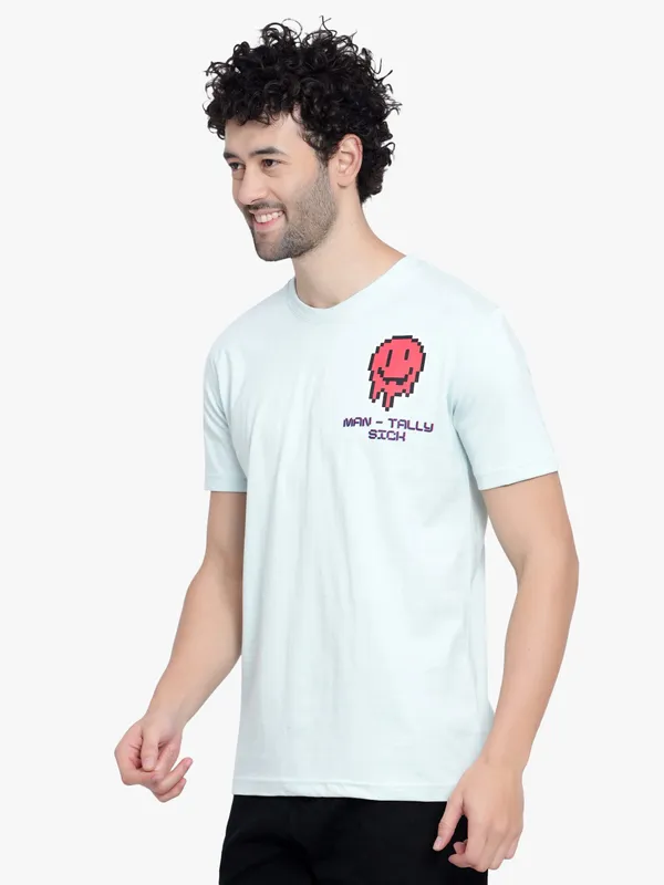 Cream_Man_Tally_Sick_Printed_Cotton_T-Shirt_For_Men