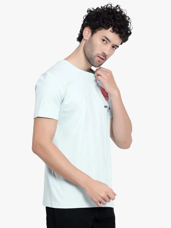 Cream_Man_Tally_Sick_Printed_Cotton_T-Shirt_For_Men