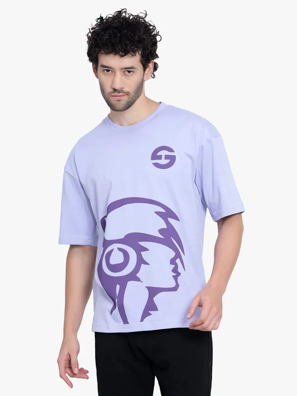 Purple_Music_Lover_Oversize_Printed_Cotton_T-Shirt_For_Men