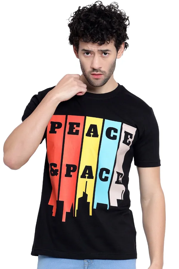 Black_Peace_Space_Printed_Cotton_T-Shirt_For_Men