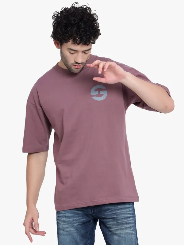Mauve_Punisher_Printed_Oversize_Cotton_T-Shirt_For_Men