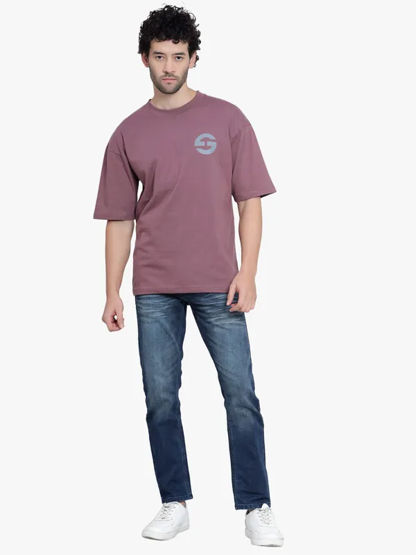 Mauve_Punisher_Printed_Oversize_Cotton_T-Shirt_For_Men