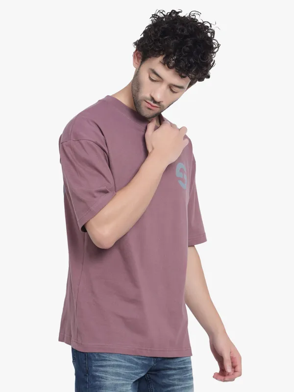 Mauve_Punisher_Printed_Oversize_Cotton_T-Shirt_For_Men