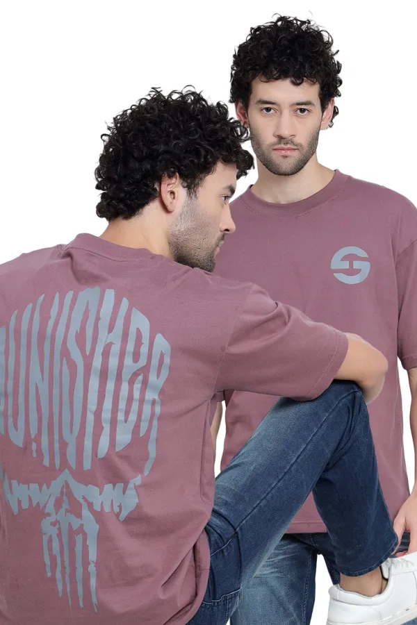 Mauve_Punisher_Printed_Oversize_Cotton_T-Shirt_For_Men