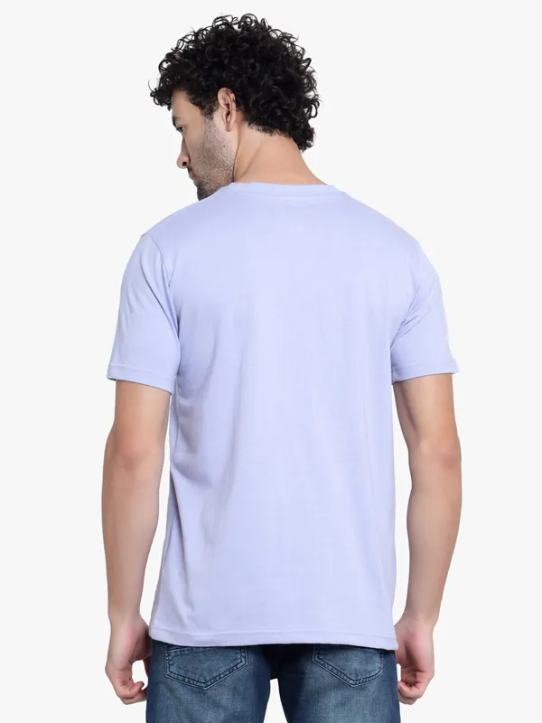 Purple_Heather_Cotton_T-Shirt_For_Men