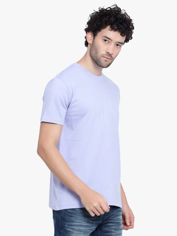 Purple_Heather_Cotton_T-Shirt_For_Men