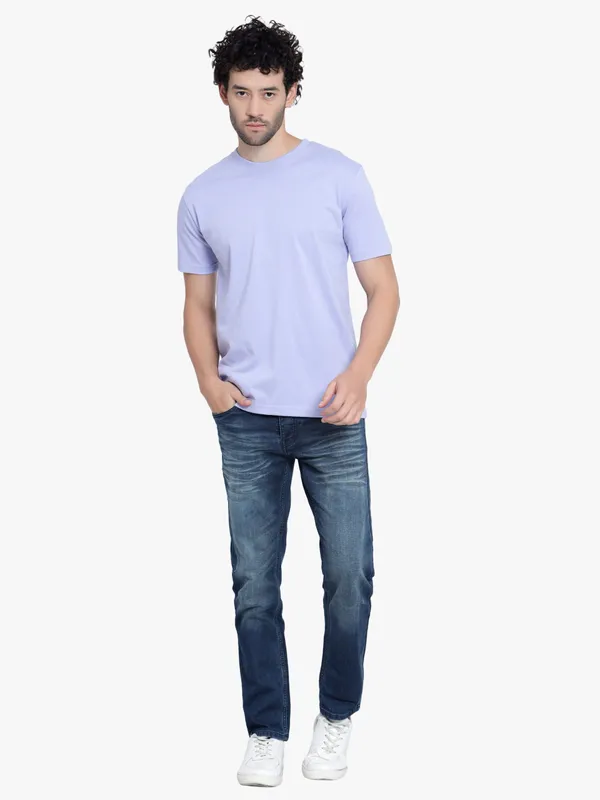 Purple_Heather_Cotton_T-Shirt_For_Men