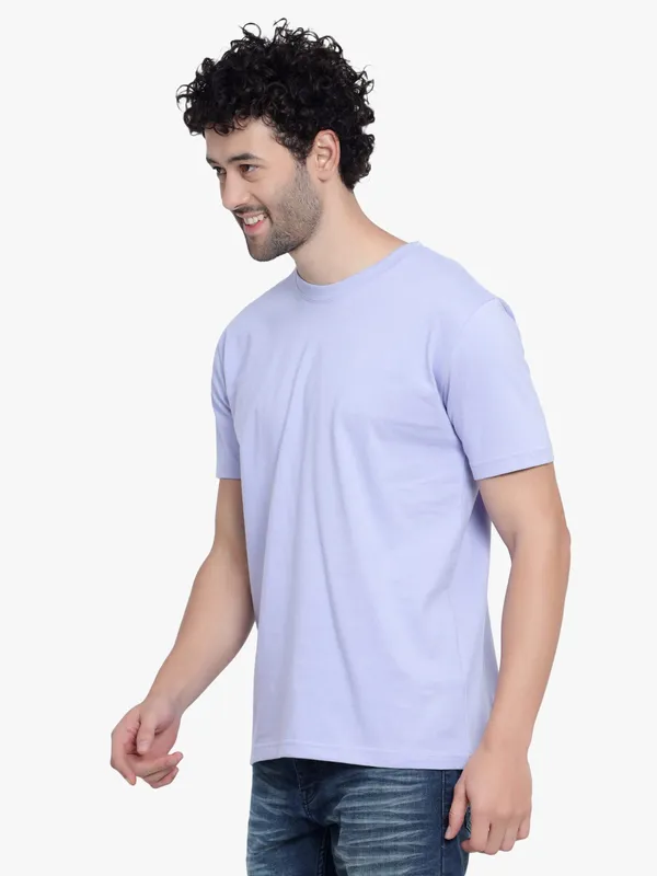Purple_Heather_Cotton_T-Shirt_For_Men