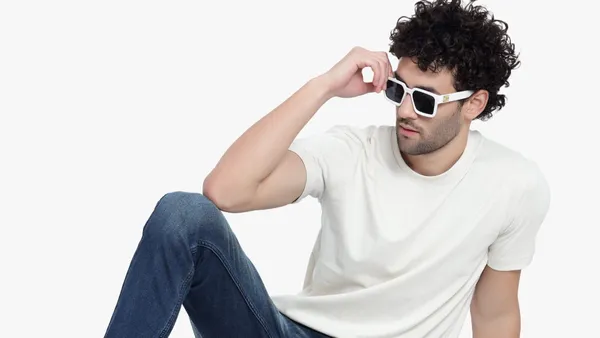 Cream_Silence_Cotton_T-Shirt_For_Men