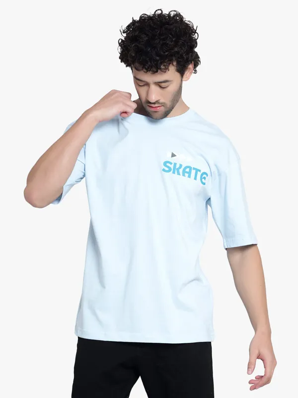 Melt_Blue_Skate_Oversize_Printed_Cotton_T-Shirt_For_Men