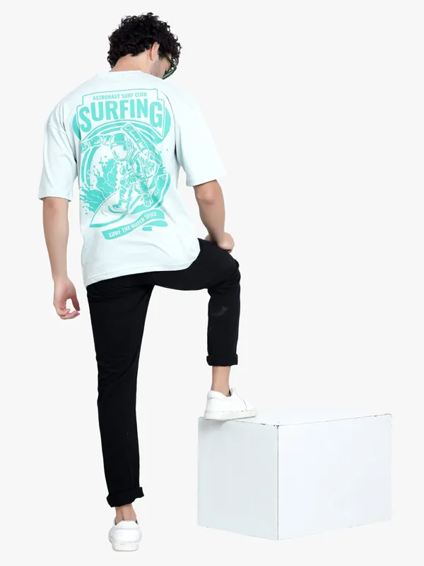 Soft_Olive_Surfing_Oversize_Printed_Cotton_T-Shirt_For_Men