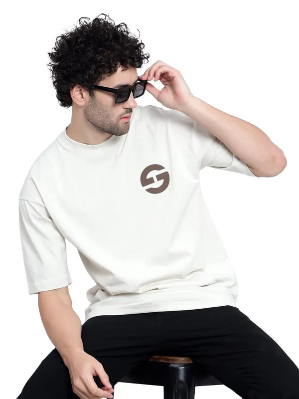 Cream_We_Unite_For_The_Better_Oversize_Printed_Cotton_T-Shirt_For_Men