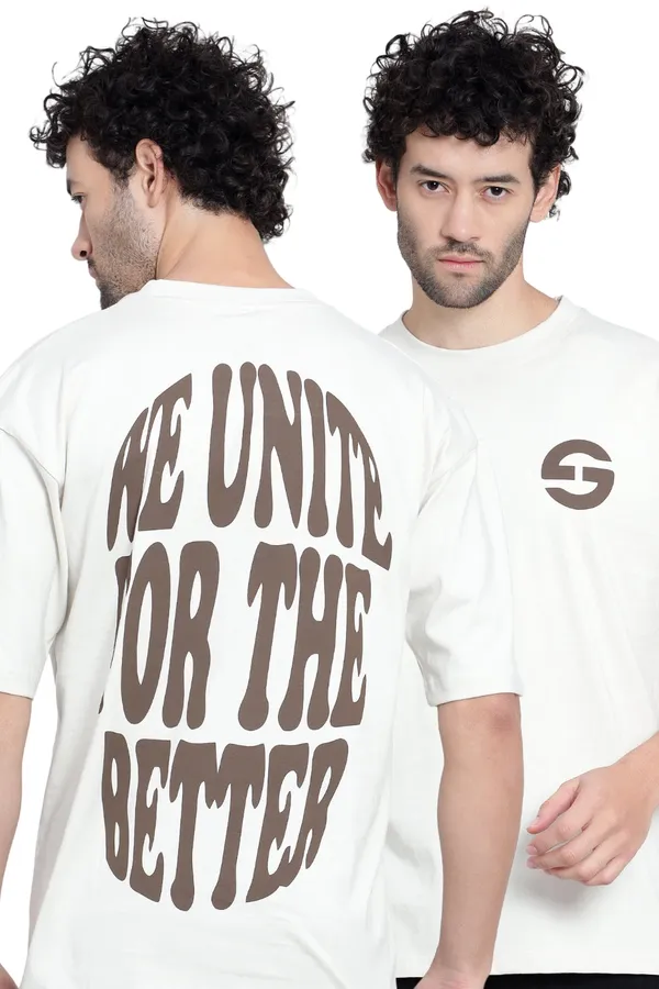 Cream_We_Unite_For_The_Better_Oversize_Printed_Cotton_T-Shirt_For_Men