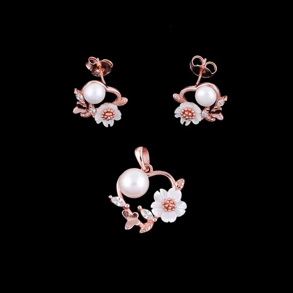 Silver_Premium_Earring_Pendant_Set_Micro_925ST_Mop