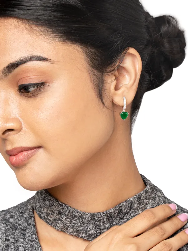 Silver_Premium_Bali_Studs_Cz_St_Hanging_925ST