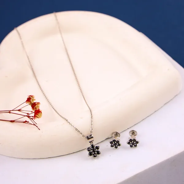 Silver_Premium_Nakshatra_Earring_Pendent_Set_925ST