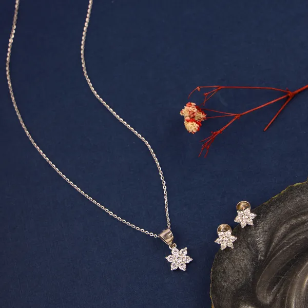 Silver_Premium_Nakshatra_Earring_Pendent_Set_925ST