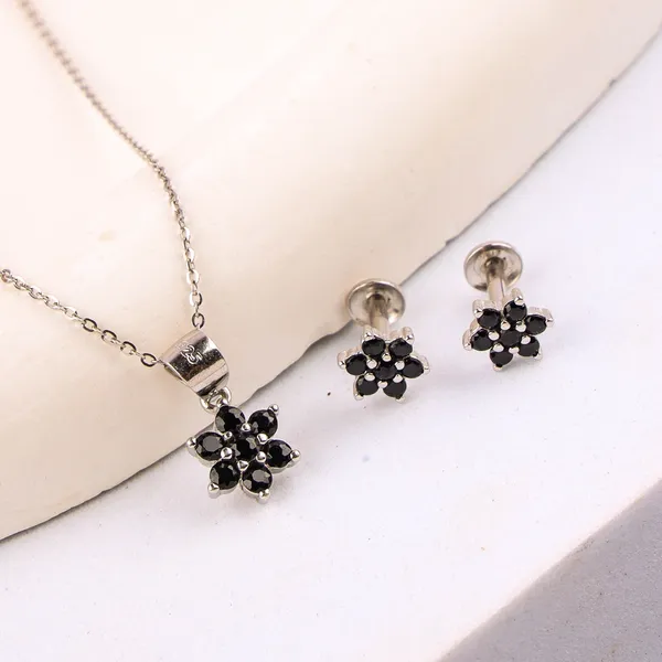 Silver_Premium_Nakshatra_Earring_Pendent_Set_925ST