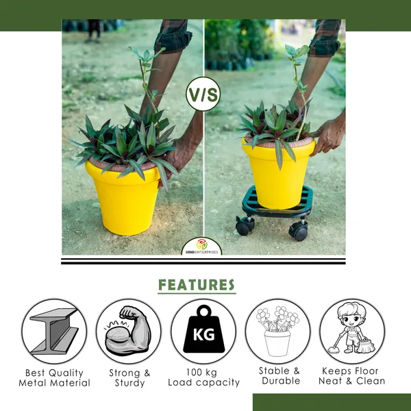Hind's_Black_Powder_Coated_Multipurpose_Planter_Stand_with_Wheels_|_Load_Capacity_100_Kg_l__Pack_of__4