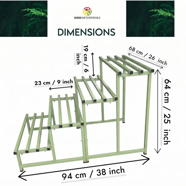 Hind's_Heavy_4-Tier_Metal_Plant_Stand,_Pista_Green,_Heavy_Duty_Iron_Plant_Holder_for_Balcony,_Garden,_Home_Décor,_Indoor_&_Outdoor_Multi-Purpose_Pot_Rack,_Space-Saving,_Durable