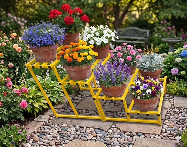 Hind's_Heavy_4-Tier_Metal_Plant_Stand,_Yellow,_Heavy_Duty_Iron_Plant_Holder_for_Balcony,_Garden,_Home_Décor,_Indoor_&_Outdoor_Multi-Purpose_Pot_Rack,_Space-Saving_