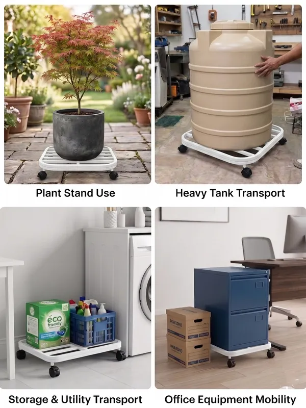 DFCEW-W1__Hind's_Heavy-Duty_Iron_Planter_Stand_with_Lockable_Wheels_&_Curved_Safety_Edges,_Rust-Proof_Powder-Coated_Metal_Pot_Trolley_for_Indoor_&_Outdoor_Use_(White)