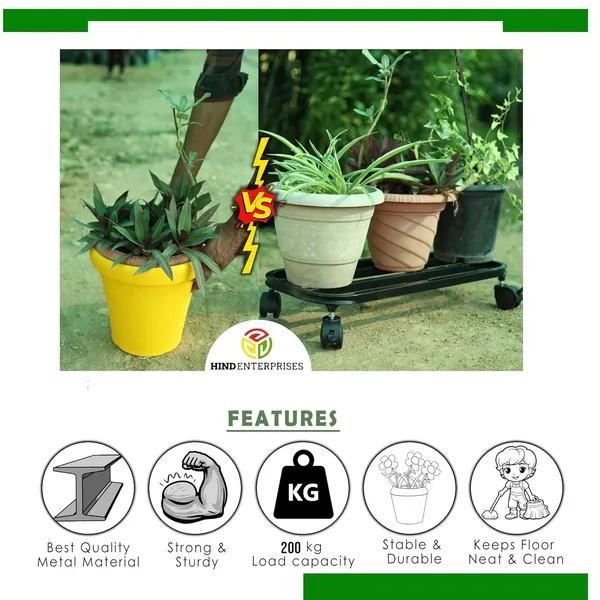 Hind's_Heavy_Duty_Large_Planter_Stand_with_Lockable_Wheels_|_Load_Capacity_150_Kg_|_Rust_and_Dust_proof_Powder_Coating_Black_Finish_|_multipurpose_uses_at_Indoor_&_outdoor,_balcony,_Lawn_And_garden_