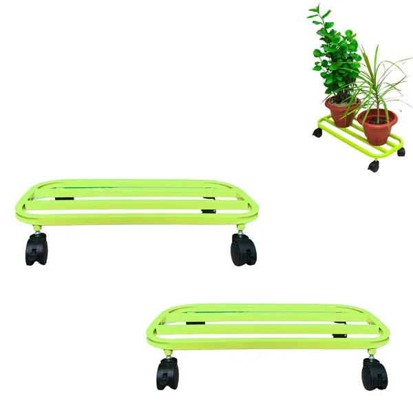 Pack_of_2_Pista_Green_Powder_Coated_Heavy_Duty_Large_Planter_Stand_with_Wheels_|_150_Kg_Load_Capacity