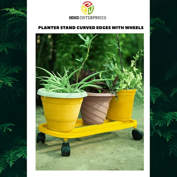 Pack_of_2_Yellow_Powder_Coated_Heavy_Duty_Large_Planter_Stand_with_Wheels_|_150_Kg_Load_Capacity
