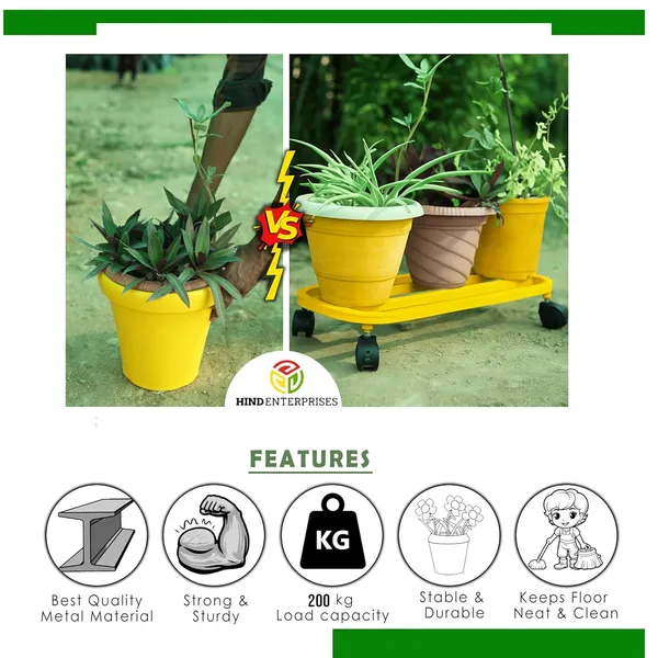 Pack_of_2_Yellow_Powder_Coated_Heavy_Duty_Large_Planter_Stand_with_Wheels_|_150_Kg_Load_Capacity