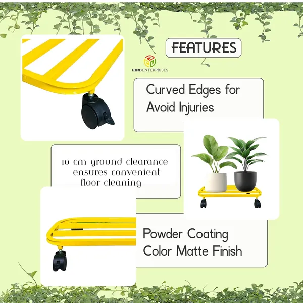 Pack_of_4_Yellow_Powder_Coated_Heavy_Duty_Large_Planter_Stand_with_Wheels_|_150_Kg_Load_Capacity