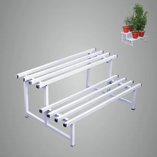 Hind's_White_Multipurpose_2-Tier_Parallel_Pipe_Planter_Stand_|_200_Kg_Load_Capacity_l_Rust_and_Dust_Proof_Powder_Coating_Finish_l_Flower,_Planter,_Pot_stand,_Shoe_Rack,_Storage_Organizer