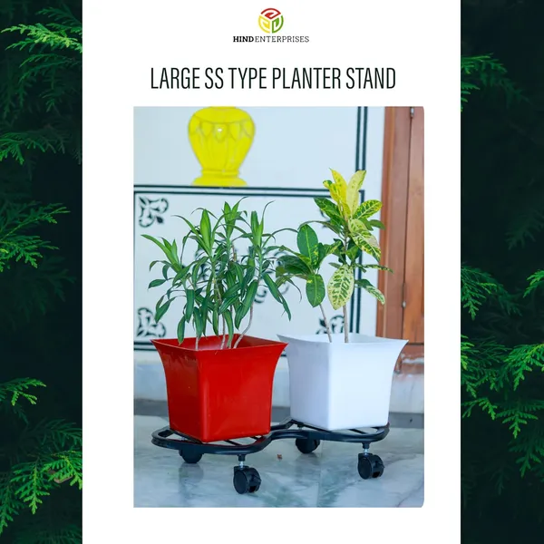 Pack_of_2_Black_Powder_Coated_Multipurpose_Planter_Stand_with_Lockable_Wheels_|_Load_Capacity_100_Kg