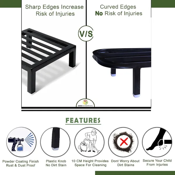 Black_Powder_Coated_Multipurpose_Heavy_Duty_Large_Planter_Stand_|_Load_Capacity_150_Kg