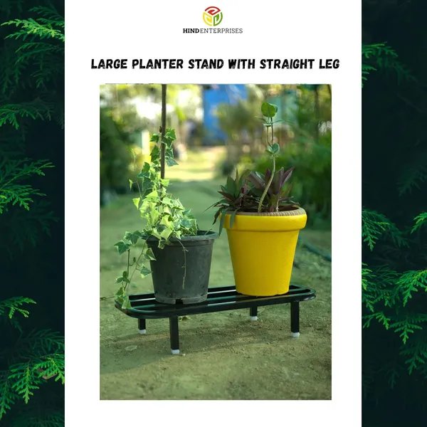Black_Powder_Coated_Multipurpose_Heavy_Duty_Large_Planter_Stand_|_Load_Capacity_150_Kg