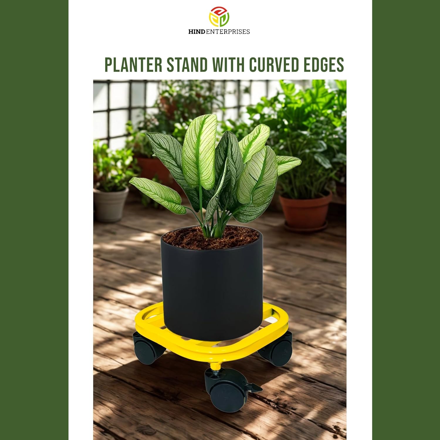 Yelllow_Iron_Multipurpose_Indoor_and_Outdoor_Beautiful_Planter_Pot_Stand_with_Wheels_for_Home_Balcony_and_Garden_(1_)