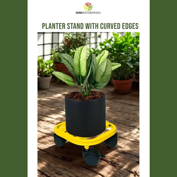 Yelllow_Iron_Multipurpose_Indoor_and_Outdoor_Beautiful_Planter_Pot_Stand_with_Wheels_for_Home_Balcony_and_Garden_(4_)