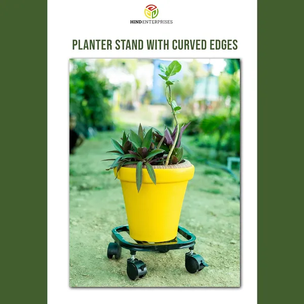 Hind's_Multipurpose_Indoor_and_Outdoor_Planter_or_Pot_Stand_with_Locable_Wheels_for_Easy_Mobility_Durable,_Rust_&_Dust_proof_Powder_Coating_Finish_for_Home,_Balcony,_Garden_And_Lawn_and_nurseries_(Size_25*25*10_CMs)