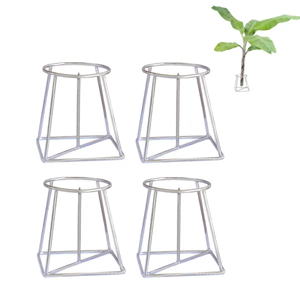Pack_of_4_Stainless_Steel_Decorative_Banana_Leaf_Holder_Stand_|_Ideal_for_Pooja