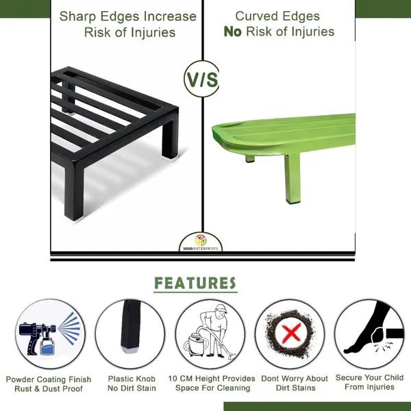 Pista_Green_Powder_Coated_Multipurpose_Large_Planter_Stand_|_Load_Capacity_150_Kg