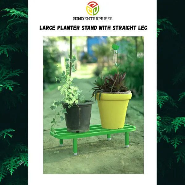 Pista_Green_Powder_Coated_Multipurpose_Large_Planter_Stand_|_Load_Capacity_150_Kg