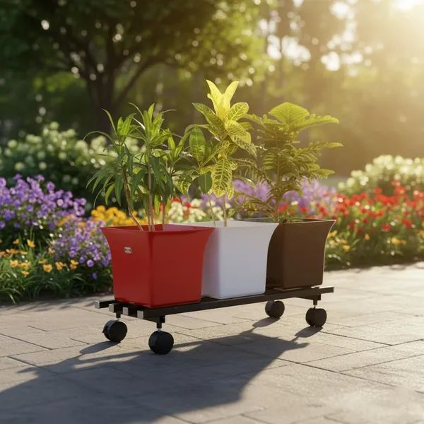 HIND'S__Powder_Coated_Multipurpose_Heavy_Duty_Large_Parallel_Pipe_Planter_Stand_with_Wheels_|_Load_Capacity_150_Kg