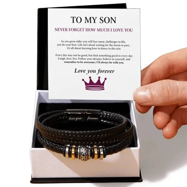 Brass_Son_-_Never_Forget_-_"Love_You_Forever"_Bracelet