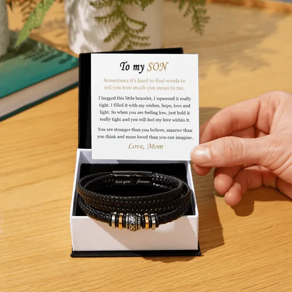 Brass_To_My_Son_"Always_With_You"_Love_&_Strength_Bracelet