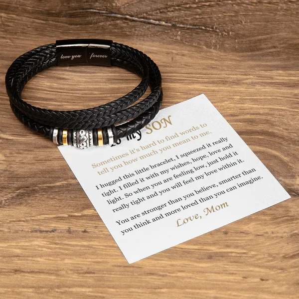 Brass_To_My_Son_"Always_With_You"_Love_&_Strength_Bracelet