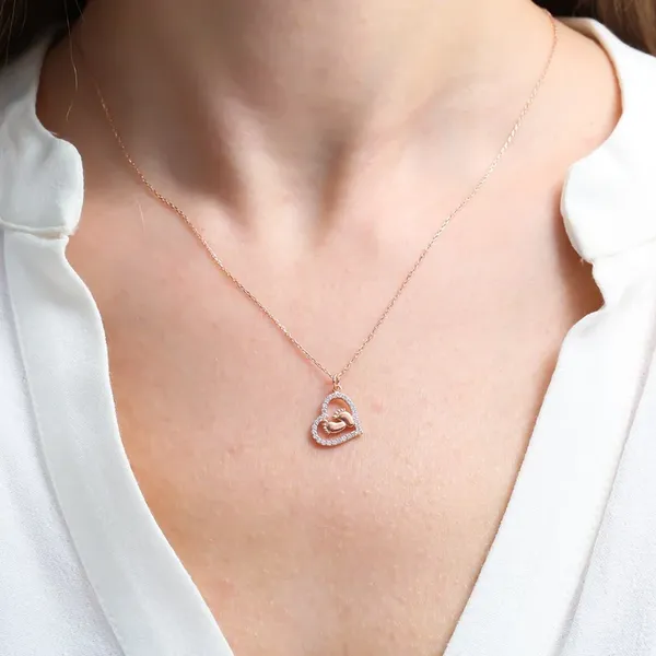 Brass_To_My_Mommy_-_Baby_Feet_Heart_Pendant_Necklace_Gift_Set